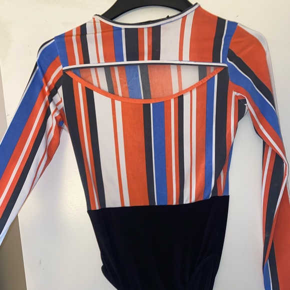 High waist striped bodysuit - Picture 2 of 5